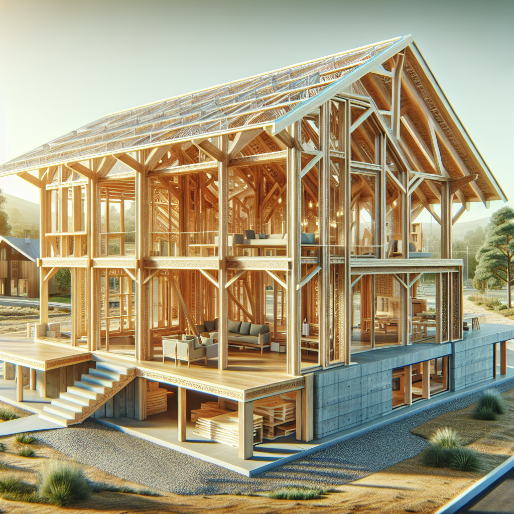 AI Prompt: Discover Stunning AI-Generated Framed House Ideas for Builders